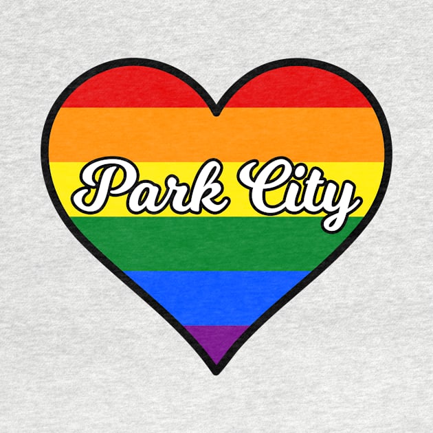 Park City Gay Pride Heart by fearcity